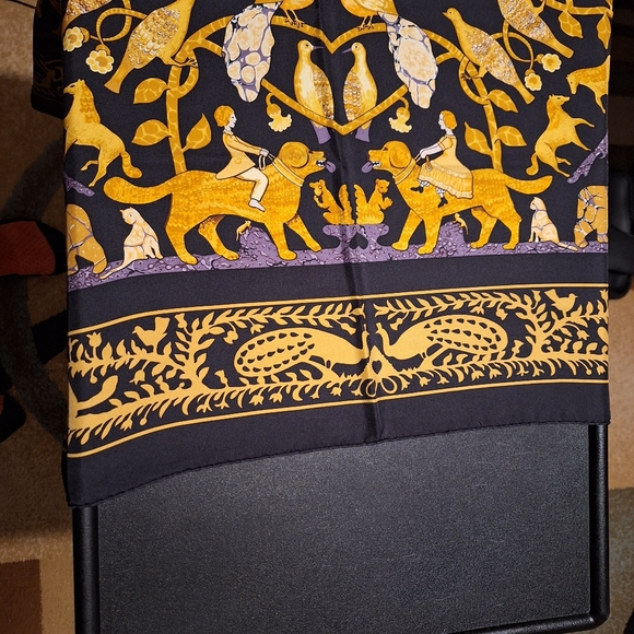 🥳HP🥳Hermes Early American Scarf **Vintage** - Picture 5 of 9